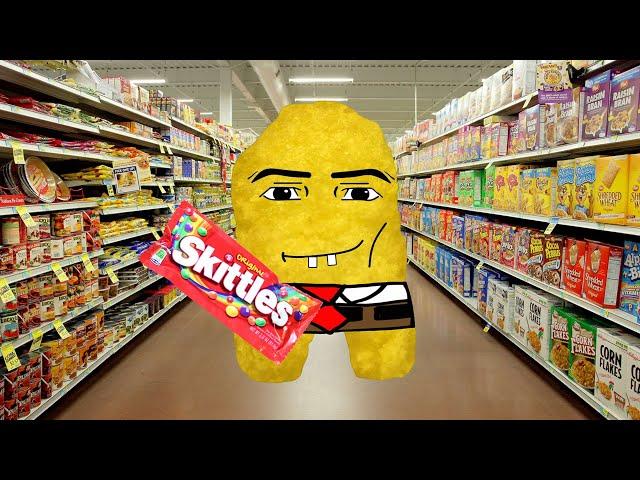 Skittles meme Spongebob