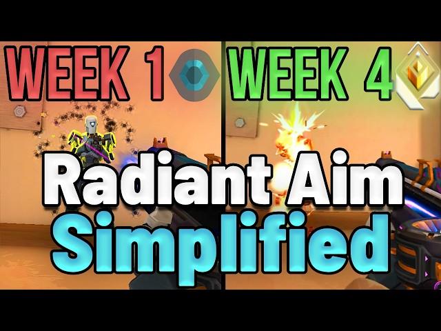 10 Minutes a Day to Get Aim Like The PROS! | Radiant Aim Simplified