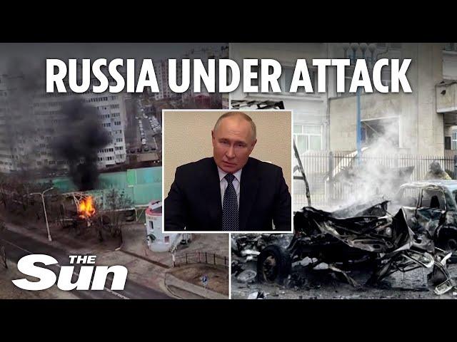 Ukraine blitzes Russian city & unleashes massive cyber attack amid sham Putin elections