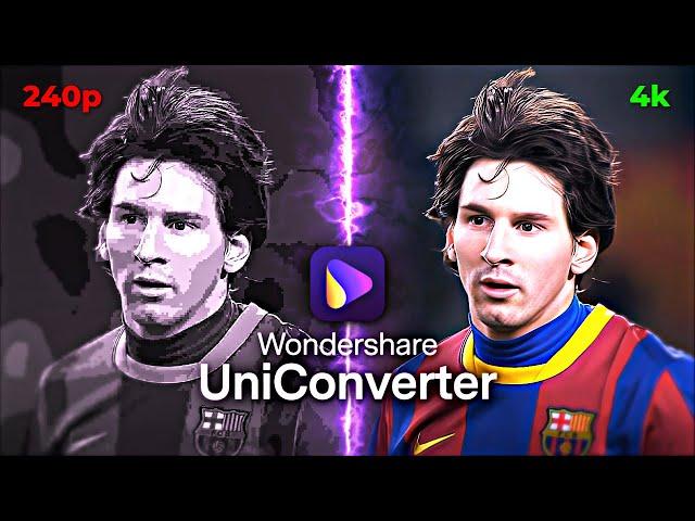 Convert Your Edits To 4k Without Losing Quality | WONDERSHARE UNICONVERTER