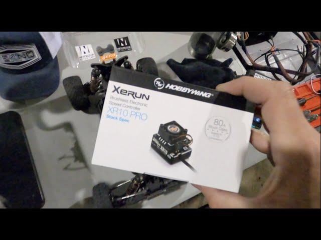 FEEL THE FREQUENCY! Hobbywing XR10 PRO Stock Spec v4 ESC First Run Tuning 2WD Buggy - Netcruzer RC