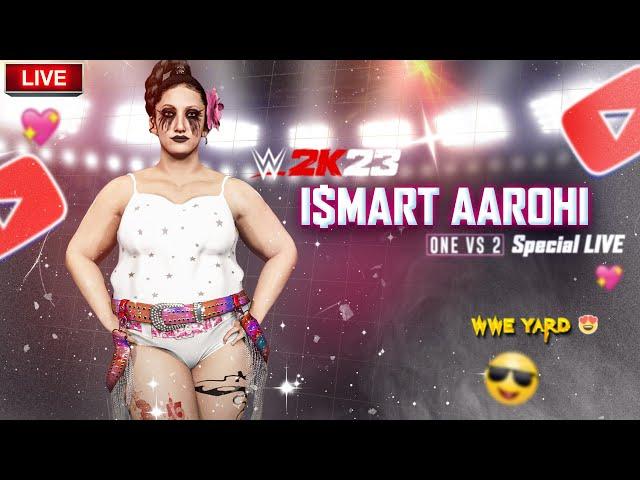 Ismart Girl VS Undertaker & Booker T  WWE 2K23 LIVE  WWE Yard  30 Dec 2024