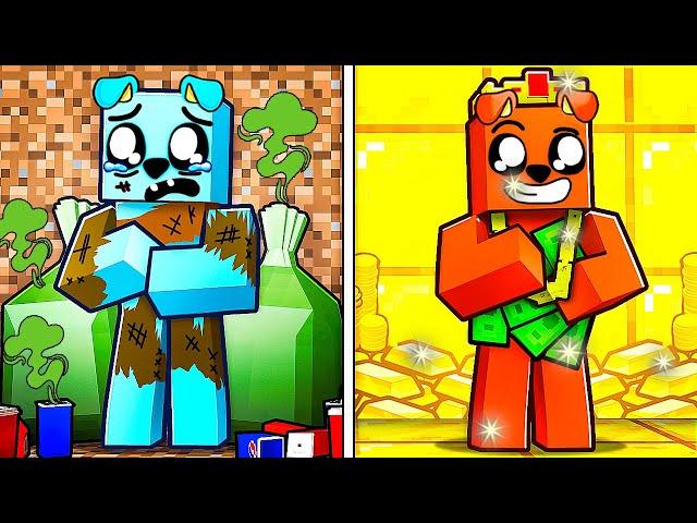 BIEDNY vs BOGATY w Minecraft!