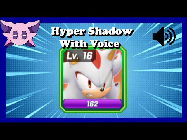 SFSB: Lv 16 Hyper Shadow With Voice