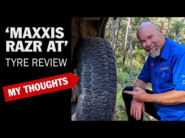 MAXXIS RAZR AT Tyres MY FIRST TRIP REVIEW with real-world feedback