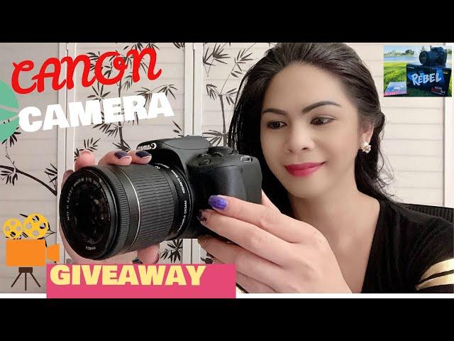 CANON Camera Giveaway (Updated Video) Open WORLDWIDE July 1 - 11 ,2020