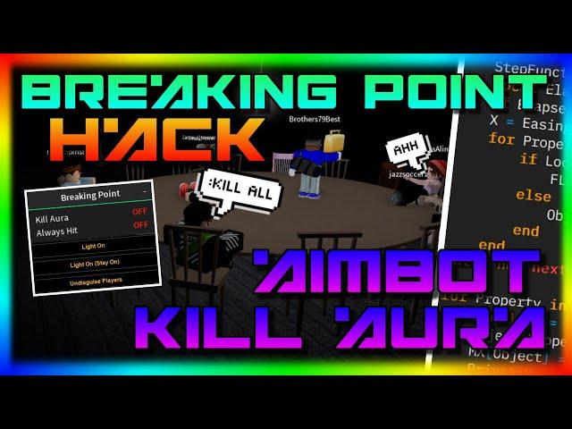 ROBLOX | Breaking Point GUI Hack / Script | Aimbot | Infinite Wins | *PASTEBIN*