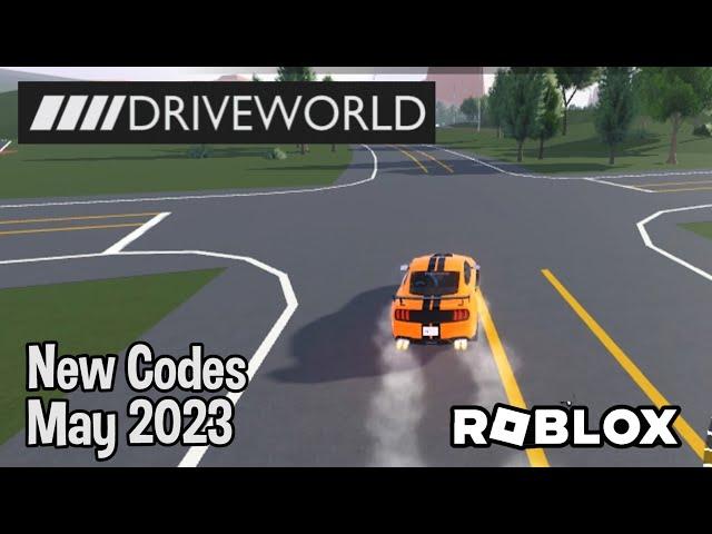 Roblox Drive World New Codes May 2023