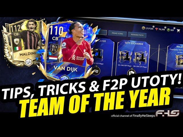 FREE ULTIMATE TOTY! - TEAM OF THE YEAR Event Guide - TIPS & TRICKS - FC Mobile (FIFA)