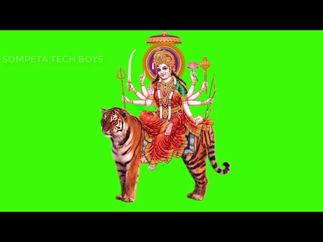 Green screen video।।durga mata ।। Navratri Puja