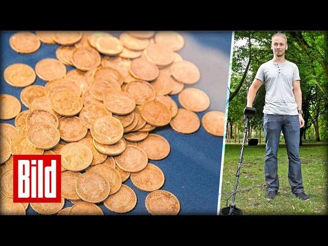 Nazi-Gold - Hobby-Forscher findet den Schatz ( Münzen / Hakenkreuz )