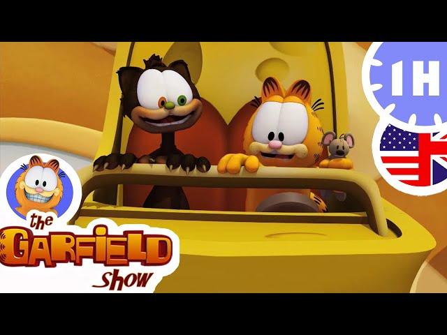 Garfield explores a world of cheese !  - Full Episode HD