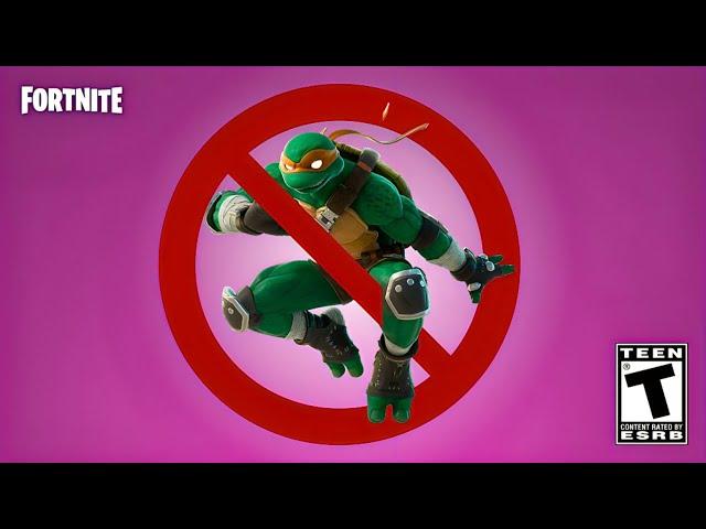 Fortnite REMOVED the TMNT!