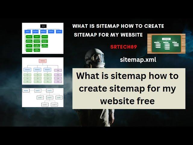 What is sitemap how to create sitemap for my website free | Sitemap generator