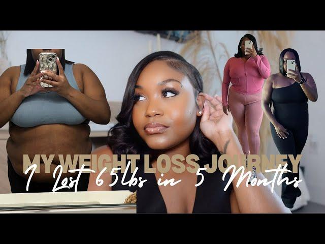 MY WEIGHT LOSS JOURNEY | HOW I LOST 65 POUNDS IN 5 MONTHS