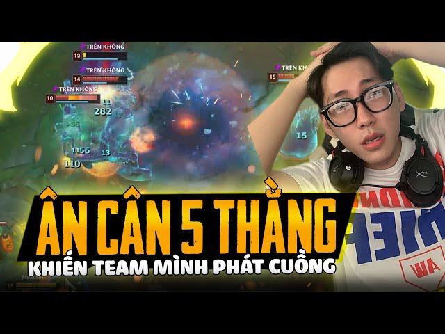 ĐỐI ĐẦU SION TOP LANE, ÂN CASS THỂ HIỆN KỸ NĂNG 1 CÂN 5 KHIẾN TEAM GIẬT MÌNH | ÂN CASSIOPEIA