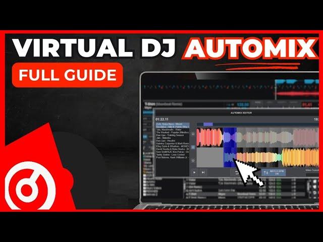 Virtual DJ 2025: Automatic DJ Transitions Using the AUTOMIX EDITOR (FULL GUIDE) virtual DJ Tutorials