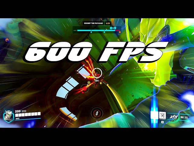 Overwatch 2 but it's 600 FPS