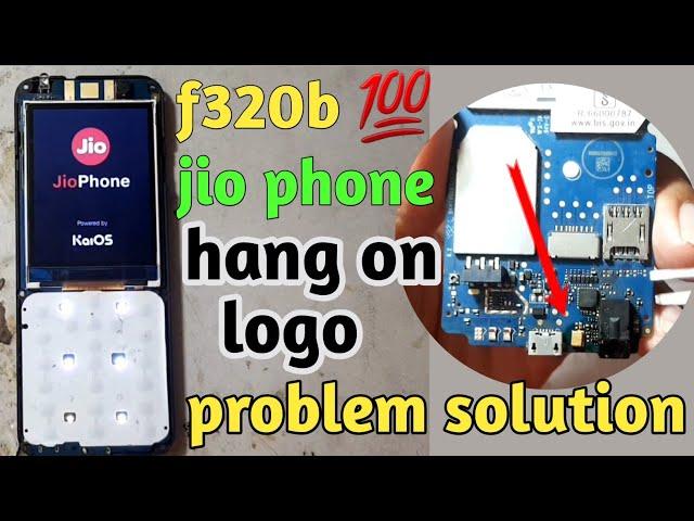 jio f320b hang on logo solution Jio F320b hand logo problem 100% fix