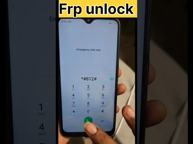 Oppo A5s Frp Bypass unlock| 1 minute only | google account bypass| CPH1909 #shorts