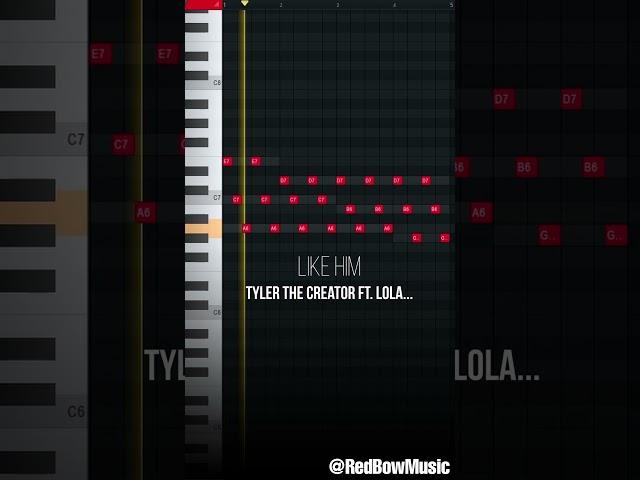 Why 'LIKE HIM' by Tyler is the perfect harmonic minor scale melody...