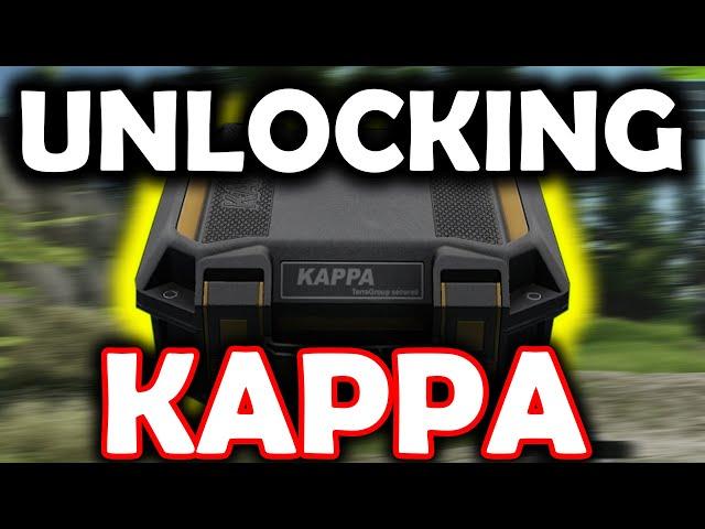 How I UNLOCKED KAPPA - An Escape From Tarkov Journey