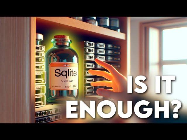 SQLite is enough