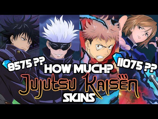 HOW MUCH DIAMONDS TO GET JUJUTSU KAISEN COLLAB SKINS?? - MLBB WHAT’S NEW? VOL. 136