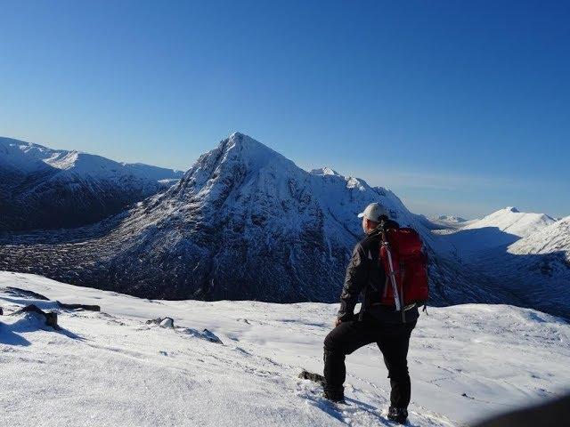 Beautiful Glencoe Mountains in a perfect winter day, great views ! A Gem of Scotland...