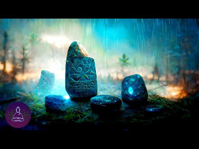 432Hz + 111Hz Energetic Cleanse & Spiritual Healing Frequency | Flute, Bowls & Rain Meditation Music