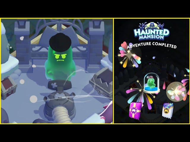 Finally We Defeated The Ghost - Final Rewards - Haunted Mansion Completed #monopolygo #viralvideo