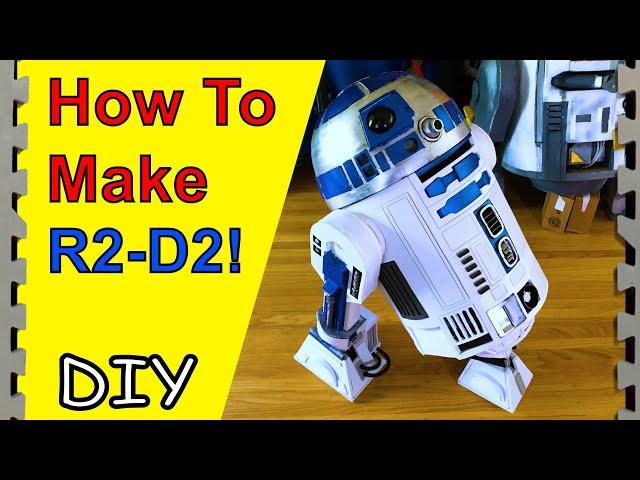 How To Make R2 D2 (Star Wars DIY)