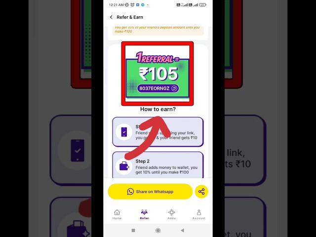 "Zupee Referral Code: पैसे कमाने का आसान तरीका | Zupee Refer and Earn  #zupee