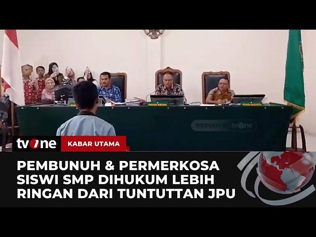 3 Pembunuh dan Pemerkosa Siswi SMP di Palembang Divonis 1 Tahun | Kabar Utama tvOne