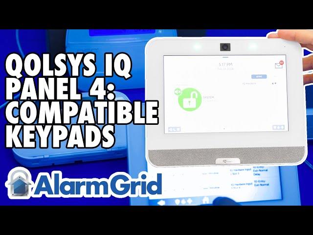 Qolsys IQ Panel 4: Compatible Keypads