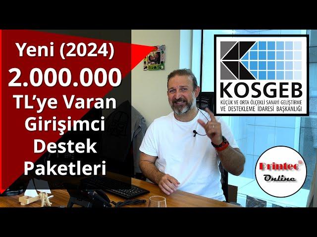 2.000.000 TL'ye varan KOSGEB girişimci destek paketleri (2024)