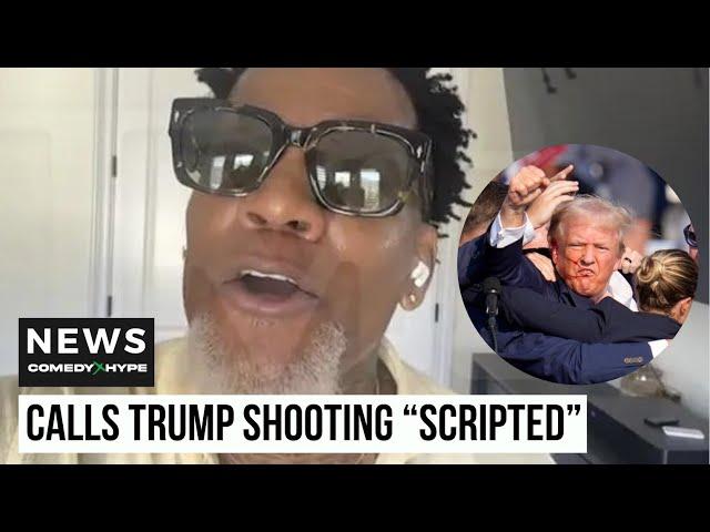 DL Hughley Calls Out Trump Assassination Attempt: "Scripted" - CH News