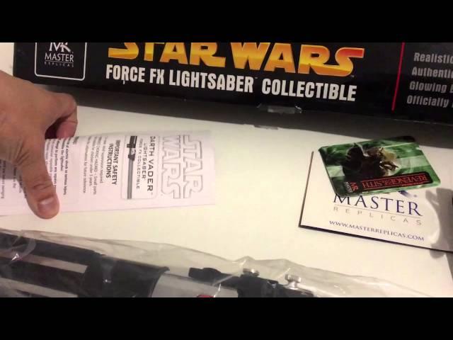 Star Wars Master Replicas Force FX Darth Vader SW-207: Past Collectible Review / Unboxing