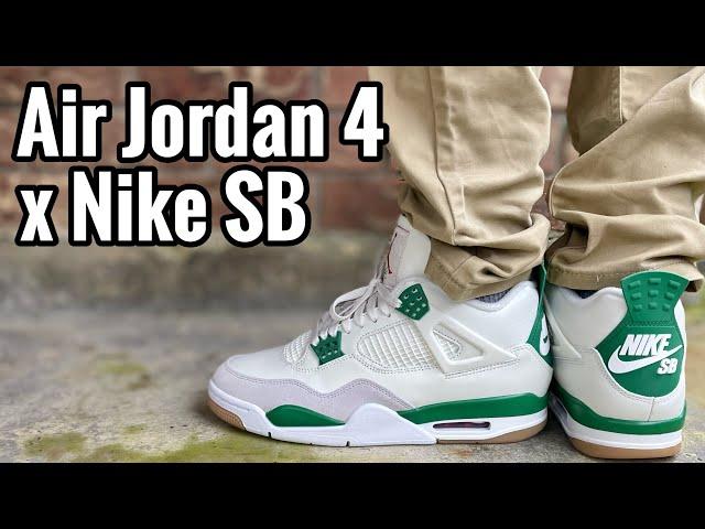 Air Jordan 4 x Nike SB “Pine Green” Review & On Feet