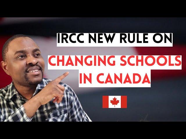 IRCC New Rules on CHANGING SCHOOLS in Canada | Do not CHANGE DLI in Canada Without Doing This