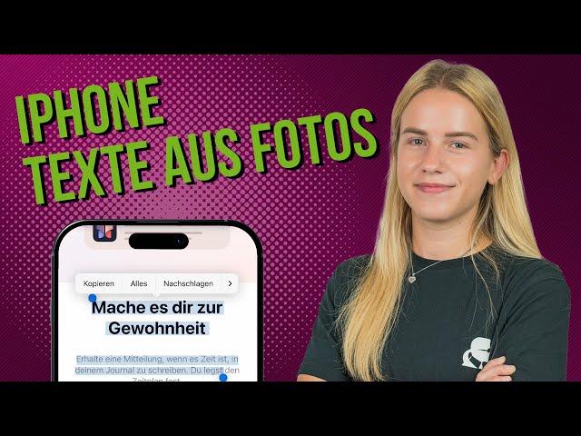 iPhone Kamera-Scanner und Texterkennung