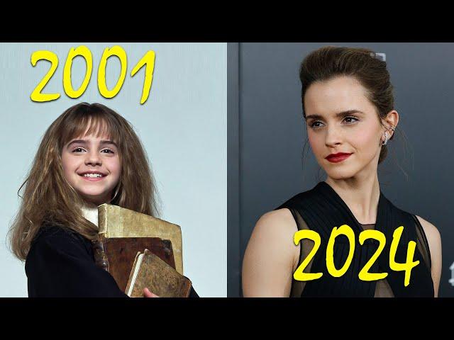 Harry Potter Cast 2001-2023 | Then and Now