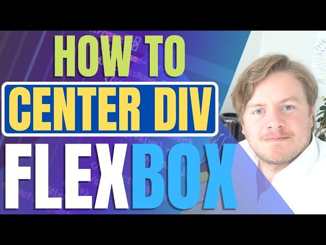 How to Center DIV Vertically and Horizontally in CSS Using Flexbox