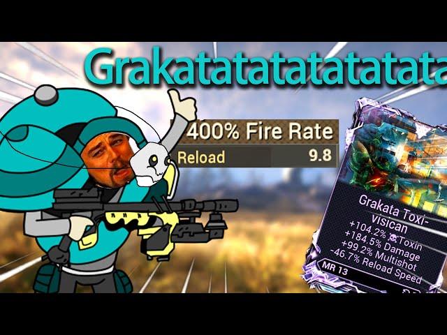 Warframe || 400% Fire Rate Grakatatata, But Takes 10s To Reload