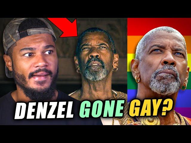 Denzel's Controversial "Gay Kiss" Scene in Gladiator II