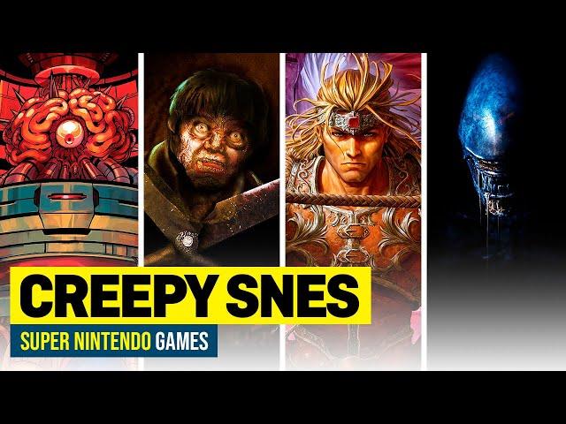 The 20 Scariest Super Nintendo (SNES) Games