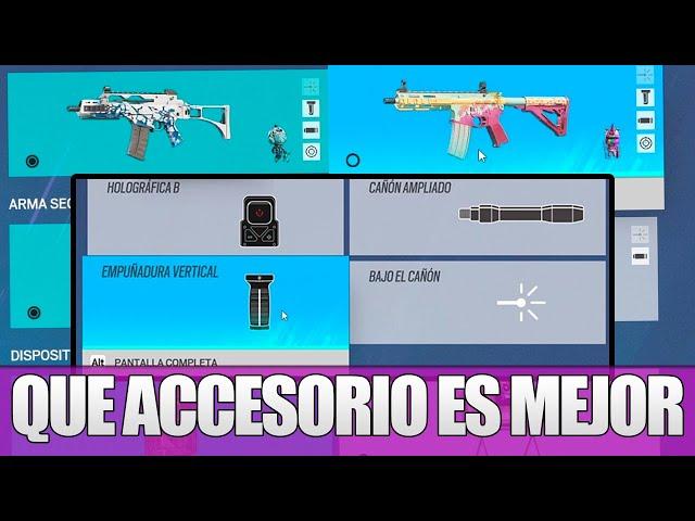 GUIA DE ACCESORIOS QUE CAÑON Y EMPUÑADURA PONER | MIWELL