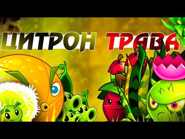 Команда Стручкового Цитрона vs команда Яблочной Травы. Второй четвертьфинал V Чемпионата PvZ Дичи!