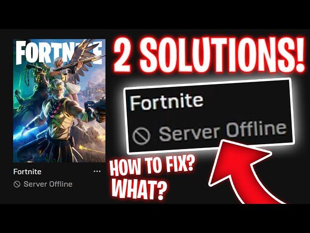 FORTNITE SERVERS OFFLINE! *FIX* (Chapter 5 Season 4)