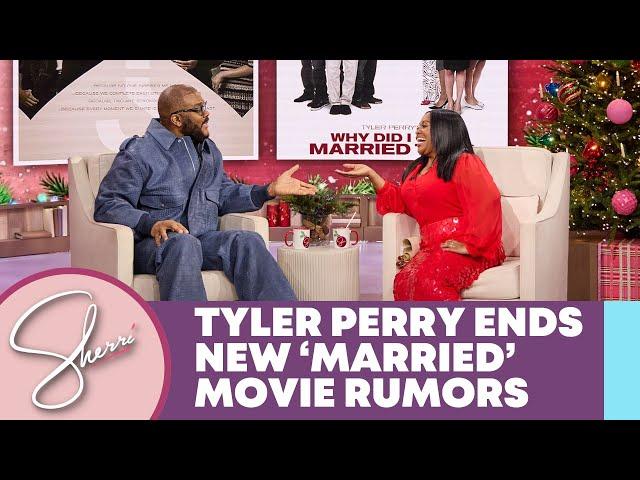 Tyler Perry Shuts Down “Why Did I Get Married 3” Rumors